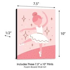 Big Dot Of Happiness Tutu Cute Ballerina - Ballet Nursery Wall Art And Kids Room Decor - 7.5 X 10 Inches - Set Of 3 Prints -Child Furniture Store GUEST c59bae17 9c34 49cf 940f 02bcfbed62c8