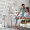 Badger Basket Majesty Baby Bassinet With Canopy -Child Furniture Store GUEST c5b52117 3782 4d0f b758 dc680bcb3feb
