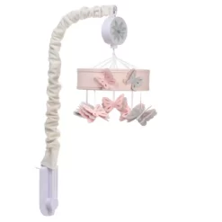 Lambs & Ivy Baby Blooms Pink Butterfly Musical Baby Crib Mobile Soother Toy -Child Furniture Store GUEST c73fff6d 7411 463a 896e 459bf3bcbb29