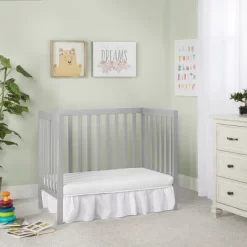 Dream On Me JPMA Certified Edgewood 4-in-1 Convertible Mini Crib -Child Furniture Store GUEST c83ad069 4d6d 4f43 90e2 65404ae574d0