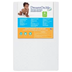 Dream On Me Portable Crib And Toddler Mattresses - White -Child Furniture Store GUEST c9f8528d ecde 45f0 bade c014025ec296