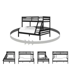 Induzy Solid Wood Bunk Beds Matte Black - South Shore 19 Induzy Solid Wood Bunk Beds Matte Black - South Shore -Child Furniture Store GUEST cb919afb 9c8e 4291 9f4c 919d61af9018