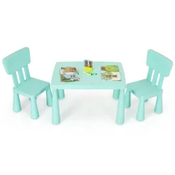 Costway Kids Table & 2 Chairs Set Toddler Activity Play Dining Study Desk Baby Gift -Child Furniture Store GUEST d0dc71b7 b50f 413c 9d48 e77b05ba841a