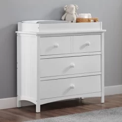 Oxford Baby Castle Hill 3 Drawer Dresser With Changing Top - Barn White -Child Furniture Store GUEST d16d1430 f51c 49b1 bb15 7c5d0b77843c