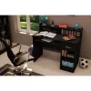 Axess Desk With Keyboard Tray Pure Black - South Shore