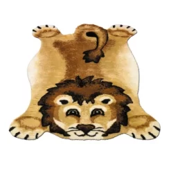 Walk On Me Faux Fur Super Soft Kids Lion Rug Tufted With Non-slip Backing Area Rug -Child Furniture Store GUEST d2fb5f4b e8ee 49b6 94d9 8f114e13628e