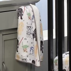 Lambs & Ivy Star Wars Classic Fleece Baby Blanket - Yoda/Darth Vader/R2-D2/C-3PO 14 Lambs & Ivy Star Wars Classic Fleece Baby Blanket - Yoda/Darth Vader/R2-D2/C-3PO -Child Furniture Store GUEST d4814f11 4508 4e66 b1d3 e271eba906a7