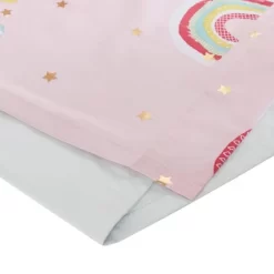 Natalie Rainbow With Metallic Printed Total Blackout Window Panel Pink - Mi Zone 17 Natalie Rainbow With Metallic Printed Total Blackout Window Panel Pink - Mi Zone -Child Furniture Store GUEST d4cfaf1c 0e40 4458 be06 dbfa14ccab14