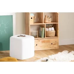 Sweedi Lighted Kids' Stool White - South Shore -Child Furniture Store GUEST d70eedbf 05e5 4307 9fb9 f08ab98f3a83