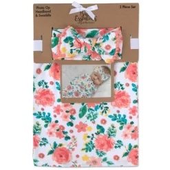 Baby Essentials Rose Floral Swaddle Blanket -Child Furniture Store GUEST d7e5c3d2 ad2a 4d2c bca7 1eba1553f02e