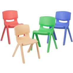 Emma And Oliver 4 Pack Plastic Stackable K-2 School Chair With 13.25"H Seat 29 Emma And Oliver 4 Pack Plastic Stackable K-2 School Chair With 13.25"H Seat -Child Furniture Store GUEST d92f50fc e6a6 4d3f a313 4a7a9487e8c0
