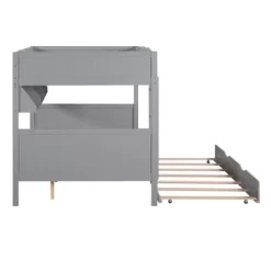 Separable Full-Over-Full Bunk Bed With Twin Size Trundle And Bookshelf - ModernLuxe 20 Separable Full-Over-Full Bunk Bed With Twin Size Trundle And Bookshelf - ModernLuxe -Child Furniture Store GUEST d9ed5be2 d762 49d8 bb49 e68bc082d52a