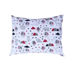 Bacati - Woodlands Red Black Gray 3 Pc Cotton Toddler Bed Sheet Set 13 Bacati - Woodlands Red Black Gray 3 Pc Cotton Toddler Bed Sheet Set -Child Furniture Store GUEST db76596b 5140 41de 9a24 8719b12fa9b7