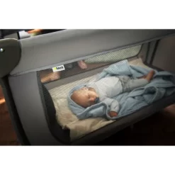 Hauck Dream'n Play Plus Compact Foldable Travel Cot For Babies And Toddlers Up To 33 Pounds, With Side Hatch And Transport Bag Included, Grey 9 Hauck Dream'n Play Plus Compact Foldable Travel Cot For Babies And Toddlers Up To 33 Pounds, With Side Hatch And Transport Bag Included, Grey -Child Furniture Store GUEST dbc9b842 80b5 44c8 a44c aa7ce6e067ac