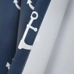 52"x63" Anchor Room Darkening Window Curtain Panels Navy - Lush Décor -Child Furniture Store GUEST dd1dbcc1 082f 417c 9399 266a9c3a2a68