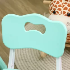 Qaba Kids Table And Chair Set With 4 Chairs, Adjustable Height, Easy To Clean Table Surface, For 1.5 - 5 Years Old 12 Qaba Kids Table And Chair Set With 4 Chairs, Adjustable Height, Easy To Clean Table Surface, For 1.5 - 5 Years Old -Child Furniture Store GUEST ded68748 7e4a 47b8 814d f49b9b49aed8