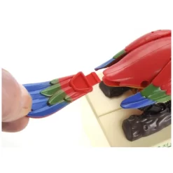 Insten Parrot Piggy Bank Robotic Coin Munching Toy Money Box, Red, 6.6x6.5 Inches -Child Furniture Store GUEST deff25c7 f6ed 4329 9ed2 1a3c83056add