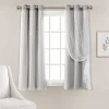Star Sheer Insulated Grommet Blackout Window Curtain Panel Set - Lush Décor 2 Star Sheer Insulated Grommet Blackout Window Curtain Panel Set - Lush Décor -Child Furniture Store GUEST df92ea28 c561 4b1d b659 c9b96590658d