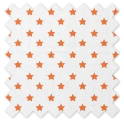 Bacati - Stars Orange Muslin 3 Pc Toddler Bed Sheet Set 100 Percent Cotton -Child Furniture Store GUEST dfb71512 8809 47e7 a445 ce1226535b9f