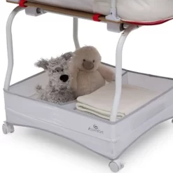 Delta Children Serta IComfort Hands-Free Auto-Glide Bedside Bassinet Portable Crib Features Silent Smooth Gliding Motion That Soothes Baby - Cameron -Child Furniture Store GUEST e31ed9fc 0af8 484c b26d 412156cd1519