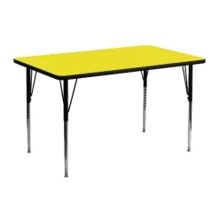 Flash Furniture 24''W X 48''L Rectangular HP Laminate Activity Table - Standard Height Adjustable Legs -Child Furniture Store GUEST e32a4fd0 83ae 4d03 b8c2 82da6c9aca48