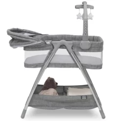 Simmons Kids' City Sleeper Bassinet - Gray Tweed -Child Furniture Store GUEST e3bc93e4 dad9 463d bbe2 b5ee21d9352b