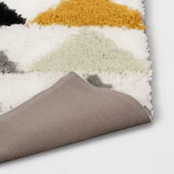 5'x7' Triangles Shag Kids' Rug Black/Cream - Pillowfort™ -Child Furniture Store GUEST e44aac54 67f7 445d ac92 34dbc5ad1767