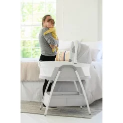 TruBliss Journey 2-in-1 Bassinet - Light Gray -Child Furniture Store GUEST e4a1f783 da25 4e8e a97f c87bae7e05c0