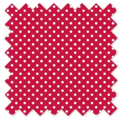 Bacati - Pin Dots Crib/Toddler Bed Skirt - Red