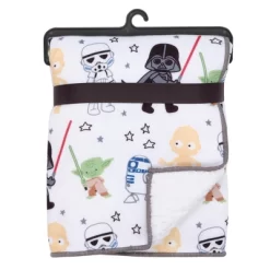Lambs & Ivy Star Wars Classic Fleece Baby Blanket - Yoda/Darth Vader/R2-D2/C-3PO 12 Lambs & Ivy Star Wars Classic Fleece Baby Blanket - Yoda/Darth Vader/R2-D2/C-3PO -Child Furniture Store GUEST e6f896c3 0265 4bf3 a8a6 271c029e1173