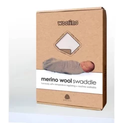 Woolino Swaddle Blanket, Merino Wool, Newborn To 3 Months, Beige -Child Furniture Store GUEST e84b68e4 bb7f 49aa 8cc3 96d05c26d0d5