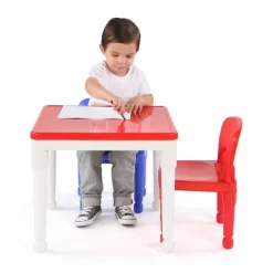3pc 2 In 1 Square Activity Table With 2 Chairs Blue/Red - Humble Crew -Child Furniture Store GUEST ea1f4954 4746 4741 9367 4e173501e29d