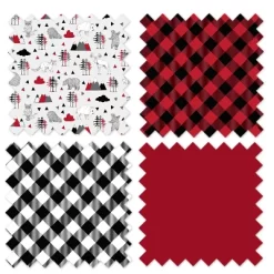 Bacati - Lumberjack Red Black 5 Pc Toddler Bedding Set -Child Furniture Store GUEST eadd2603 205b 4c16 ae67 be970f53866a