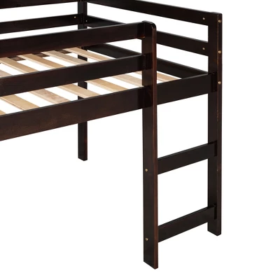 Twin Size Loft Bed With Slide - ModernLuxe 10 Twin Size Loft Bed With Slide - ModernLuxe - Image 8