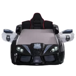 Twin Tarryton Police Cruiser Bed With Led Lights And Sound Black/White - MiBasics 12 Twin Tarryton Police Cruiser Bed With Led Lights And Sound Black/White - MiBasics -Child Furniture Store GUEST eda547ae cfe9 470a a7bb e0b42b23449a