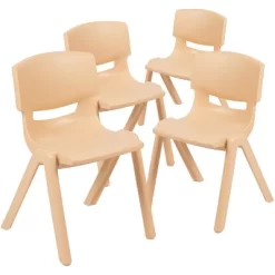 Emma And Oliver 4 Pack Plastic Stackable K-2 School Chair With 13.25"H Seat 27 Emma And Oliver 4 Pack Plastic Stackable K-2 School Chair With 13.25"H Seat -Child Furniture Store GUEST ee76ddd8 4aaf 4f3e ae1b 0c87934a34e0