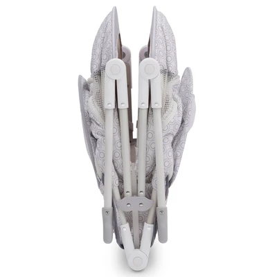 Delta Children EZ Fold Ultra Compact Travel Bassinet - Gray 7 Delta Children EZ Fold Ultra Compact Travel Bassinet - Gray - Image 5