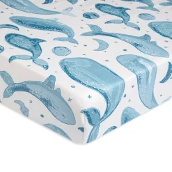 Crane Baby Cotton Sateen Fitted Crib Sheet -Child Furniture Store GUEST f086855e f1e4 4ae2 b491 ecb74f12c876