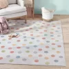 Well Woven Rainbow Polka Dots Apollo Kids Collection Multi Color Area Rug -Child Furniture Store GUEST f09078e6 ca33 4308 9152 8a2ecb724e62