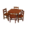 5pc Kids' Square Table And Chair Set - Gift Mark -Child Furniture Store GUEST f1486c25 bf7f 4c20 9a0d 0f83b4ffc748