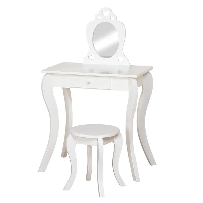 Alyssa Kids' Vanity Set White - Buylateral 6 Alyssa Kids' Vanity Set White - Buylateral - Image 4