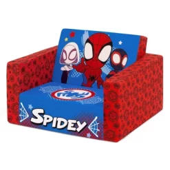 Delta Children Marvel Spidey And His Amazing Friends Kids' 2-in-1 Convertible Cozee Flip-Out Chair -Child Furniture Store GUEST f21a9ae2 448b 4f21 9c9f 089286b19d1c