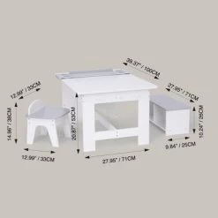 Fantasy Fields - Little Artist Monet Play Art Table Kids Furniture - White/Gray 15 Fantasy Fields - Little Artist Monet Play Art Table Kids Furniture - White/Gray -Child Furniture Store GUEST f243e9b6 c00c 470b 815a fbb1a04c020c