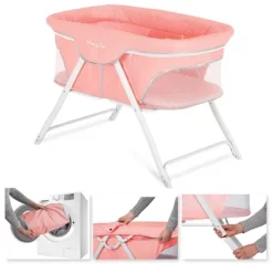 Dream On Me Traveler Portable, Lightweight And Breathable Mesh Design, Easy To Clean And Fold Baby Bassinet - Carry Bag Included -Child Furniture Store GUEST f2c7d9bd 3105 44c4 8921 06ef364d9585