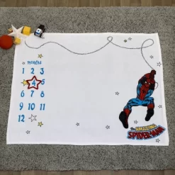 Marvel Amazing Spider-Man Super Soft Milestone Baby Blanket -Child Furniture Store GUEST f41f1d13 98cb 4248 89b9 a255f7f6a88e