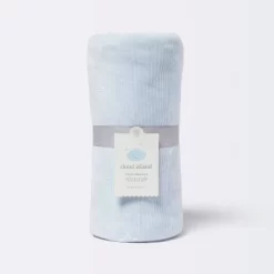 Plush Ribbed Blanket - Cloud Island™ Blue Stars -Child Furniture Store GUEST f4b08430 5c7e 42c8 a53e 6823867dedf6