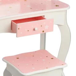 Fashion Twinkle Star Gisele Play Vanity Set Pink/White - Teamson Kids -Child Furniture Store GUEST f58c1b30 f436 4e61 b736 b5e4d7b7c044