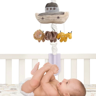 Lambs & Ivy Baby Noah Ark With Animals Musical Baby Crib Mobile Soother Toy 3 Lambs & Ivy Baby Noah Ark With Animals Musical Baby Crib Mobile Soother Toy