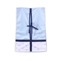 Bacati - Little Sailor Anchor Boat Blue Navy 6 Pc Crib Bedding Set With Long Rail Guard Cover 18 Bacati - Little Sailor Anchor Boat Blue Navy 6 Pc Crib Bedding Set With Long Rail Guard Cover -Child Furniture Store GUEST f8477187 75e4 44bc bb87 d74ebf271213