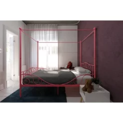 Full Clara Metal Bed Pink - Room & Joy 11 Full Clara Metal Bed Pink - Room & Joy -Child Furniture Store GUEST f907a82c 9a89 45c0 b176 ec1f9172e189